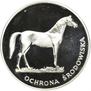 100 złotych 1981 - Ochrona Środowiska Koń