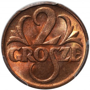 2 grosze 1939 - PCGS MS65 RD