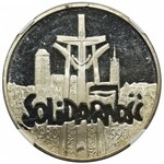 LUSTRZANKA - Solidarność 100.000 złotych 1990 - NGC PF65 ULTRA CAMEO