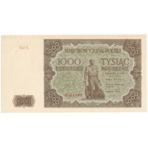 1.000 złotych 1947 -Ł- PIĘKNY
