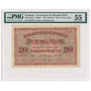 Kowno 20 marek 1918 -A- PMG 55