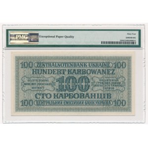 Ukraine 100 karbovantsiv 1942 - PMG 64 EPQ