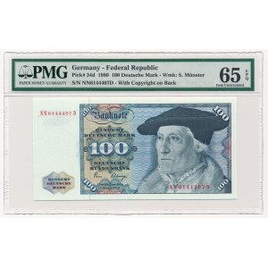 Germany - 100 mark 1980 - PMG 65 EPQ