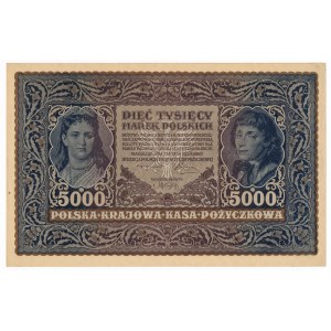5.000 marek 1920 - III Serja I - najrzadszy wariant