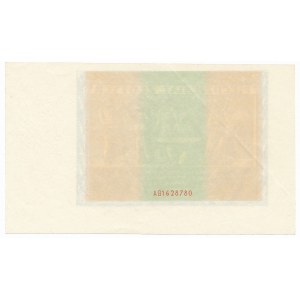 50 złotych 1936 - awers bez głównego druku