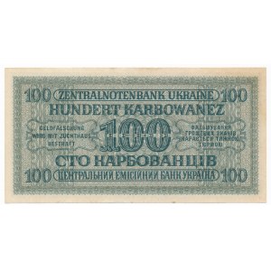 Ukraine 100 karbovantsiv 1942 