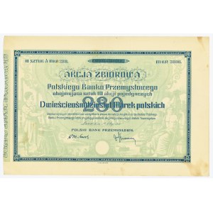 Polski Bank Przemysłowy 03.02.1921 - 10 x 280 marek - rzadka
