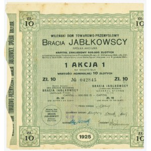 Wileński Dom Towarowo-Przemysłowy BRACIA JABŁKOWSCY - 10 złotych 