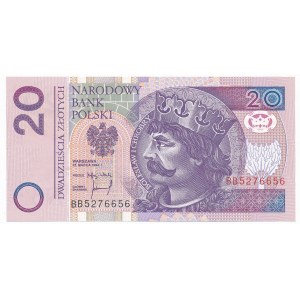 20 złotych 1994 -BB- rzadka seria 