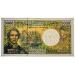 French polynesia - 5.000 francs 1996