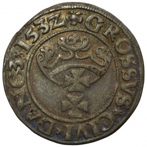 Zygmunt I Stary, Grosz Gdańsk 1532 - PR