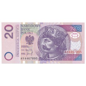 20 złotych 1994 -AY- 