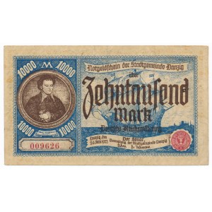 Danzig 10.000 mark 1923