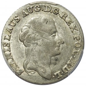 Poniatowski, Złotówka 1792 M.V. - PCGS AU53