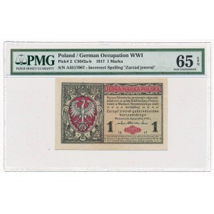 1 marka 1916 Jenerał -A- PMG 65 EPQ