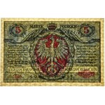 5 marek 1916 Generał biletów -A- NAJRZADSZA
