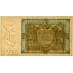 20 złotych 1929 Ser.DF - PMG 40 - rzadki
