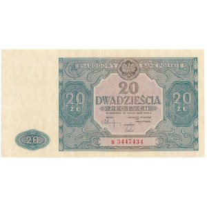 20 złotych 1946 -B- 
