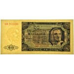 20 złotych 1948 -GD- PMG 66 EPQ - papier prążkowany