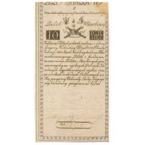10 złotych 1794 -F- bardzo rzadka seria. 