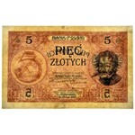 5 złotych 1919 S.68.A. - PMG 62 - rzadki 