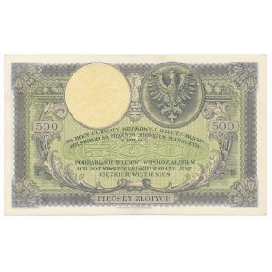 500 złotych 1919 - wysoki numerator