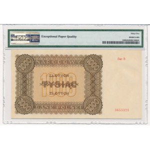 1.000 złotych 1945 -B- PMG 65 EPQ