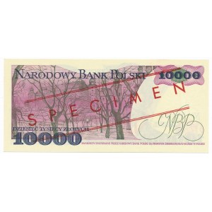 10.000 złotych 1987 WZÓR A 0000000 No.0943