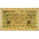 Niemcy - 2 biliony marek 1923