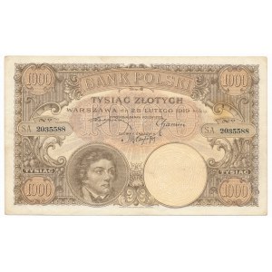 1.000 złotych 1919 S.A 