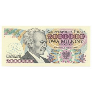 2 miliony złotych 1992 -A- Konstytucyjy