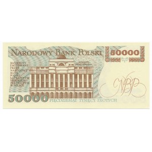 50.000 złotych 1989 -AA- 