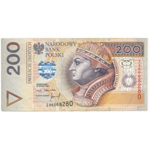 200 złotych 1994 -ZA- seria zastępcza TDLR