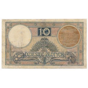 10 złotych 1924 II EM F - rzadki