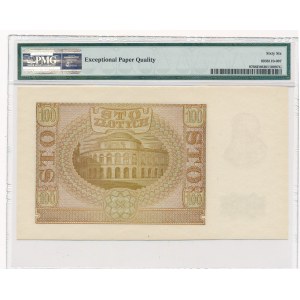 100 złotych 1940 -E- PMG 66 EPQ