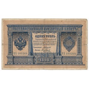 Rosja - 1 rubel 1898 Konshin/Metz 