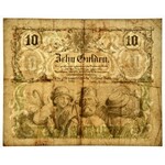 Austria - 10 guldenów 1863 - bardzo ładny i rzadki