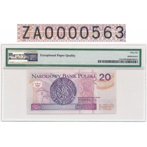 20 złotych 1994 -ZA-0000563-PMG 66 EPQ - seria zastępcza