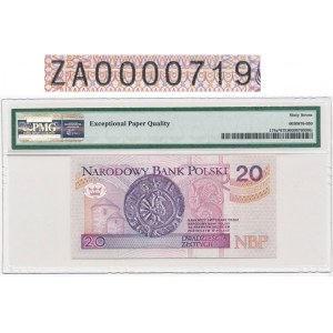 20 złotych 1994 -ZA-0000719-PMG 67 EPQ - seria zastępcza