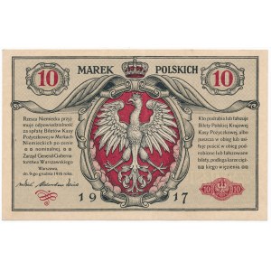 10 marek 1916 Generał Biletów - RZADKOŚĆ - PIĘKNE
