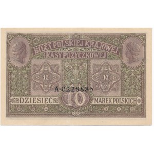10 marek 1916 Generał Biletów - RZADKOŚĆ - PIĘKNE