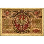 10 marek 1916 Generał Biletów - RZADKOŚĆ - PIĘKNE