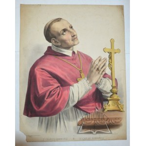 (BOROMEUS Charles) St. Charles Borromee. Sn. Karl Borromäus.