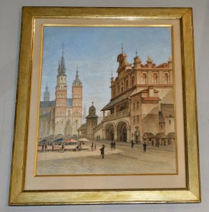 STROOBANT Francois (1819-1916), Kraków (Kośćiół Mariacki, Sukiennice).