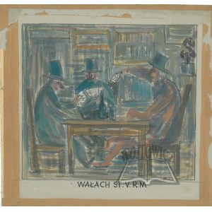 WAŁACH Stanisław (1919-1983), Playing cards.