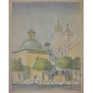 WOJNARSKI Jan (1879 - 1937)., Kraków. Kościół Św. Wojciecha.