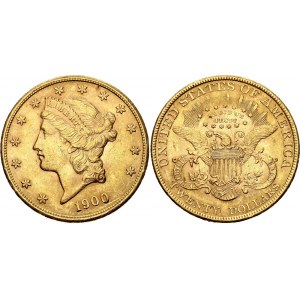 United States 20 Dollars 1900