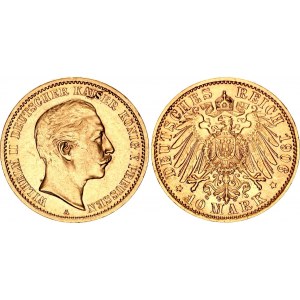 Germany - Empire Prussia 10 Mark 1906 A