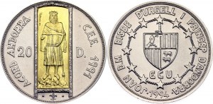 Andorra 20 Diners 1994