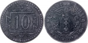 Danzig 10 Pfennig 1920 Notgeld